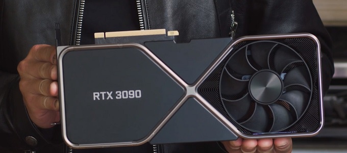 Köröket ver az RTX 3090 az AMD kártyáira
