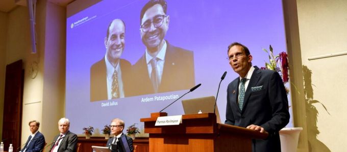 Orvosi Nobel-díj a meleg, a hideg és a tapintás érzékeléséért