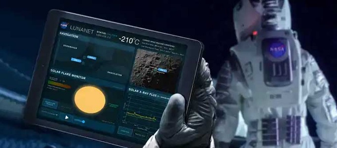 Internet fogadná az ûrhajósokat a Holdon