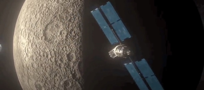 Megfigyelnék a Hold körüli területet