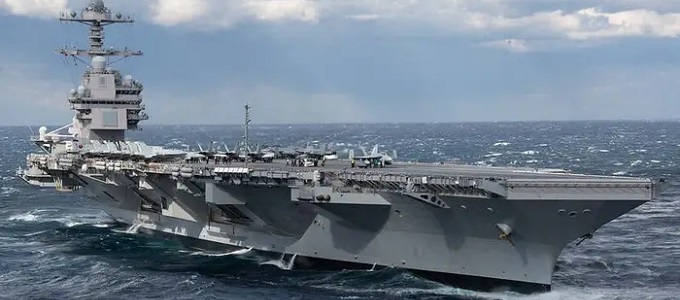 Elsõ útjára indult az új amerikai hordozó