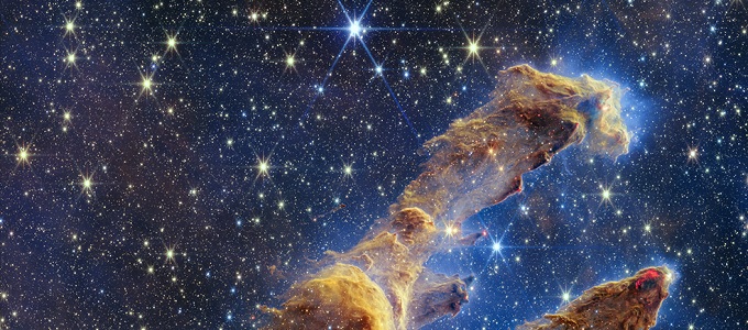 A Teremtés Oszlopait fotózta a James Webb