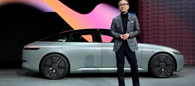 Bemutatkozott a Sony elektromos autója