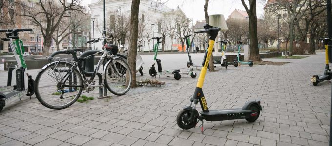 Újabb elektromosroller-megosztó kezdte meg mûködését Budapesten