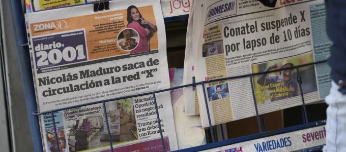 Venezuela és Oroszország betiltotta a Signalt